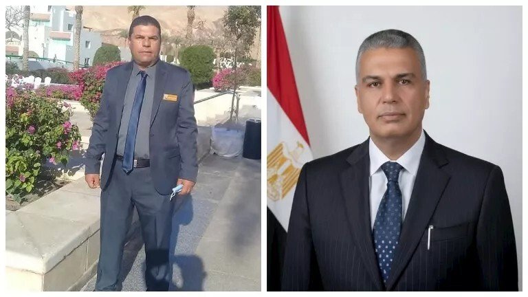 مصرع رئيس مدينة طابا المصرية