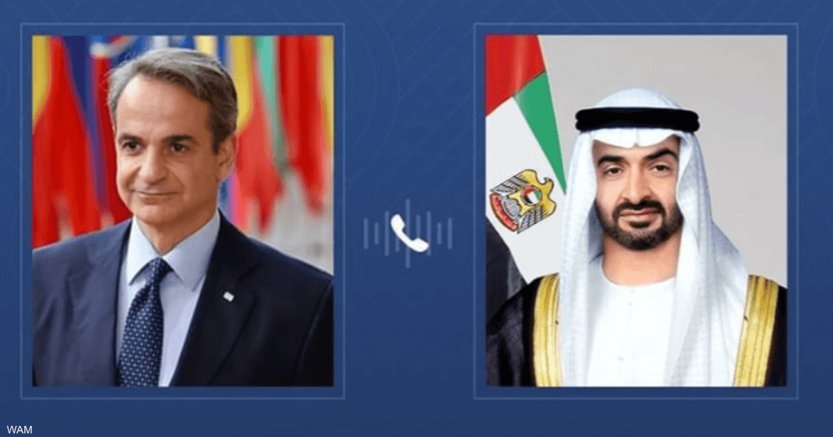 محمد بن زايد ورئيس وزراء اليونان يبحثان الشراكة الإستراتيجية