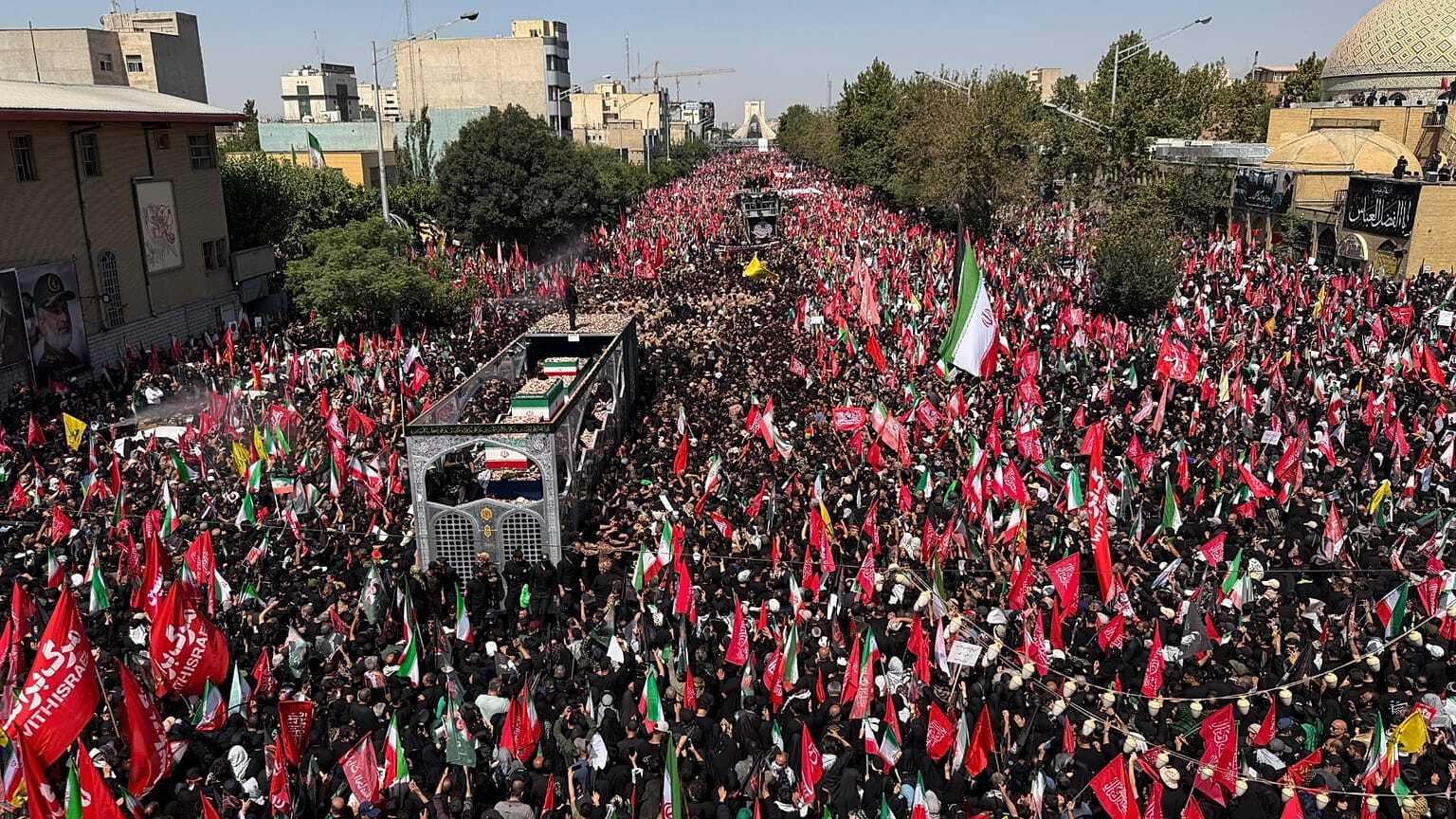 قائد فيلق القدس: تشييع خامنئي في بغداد يجسد الخط الأحمر للثأر