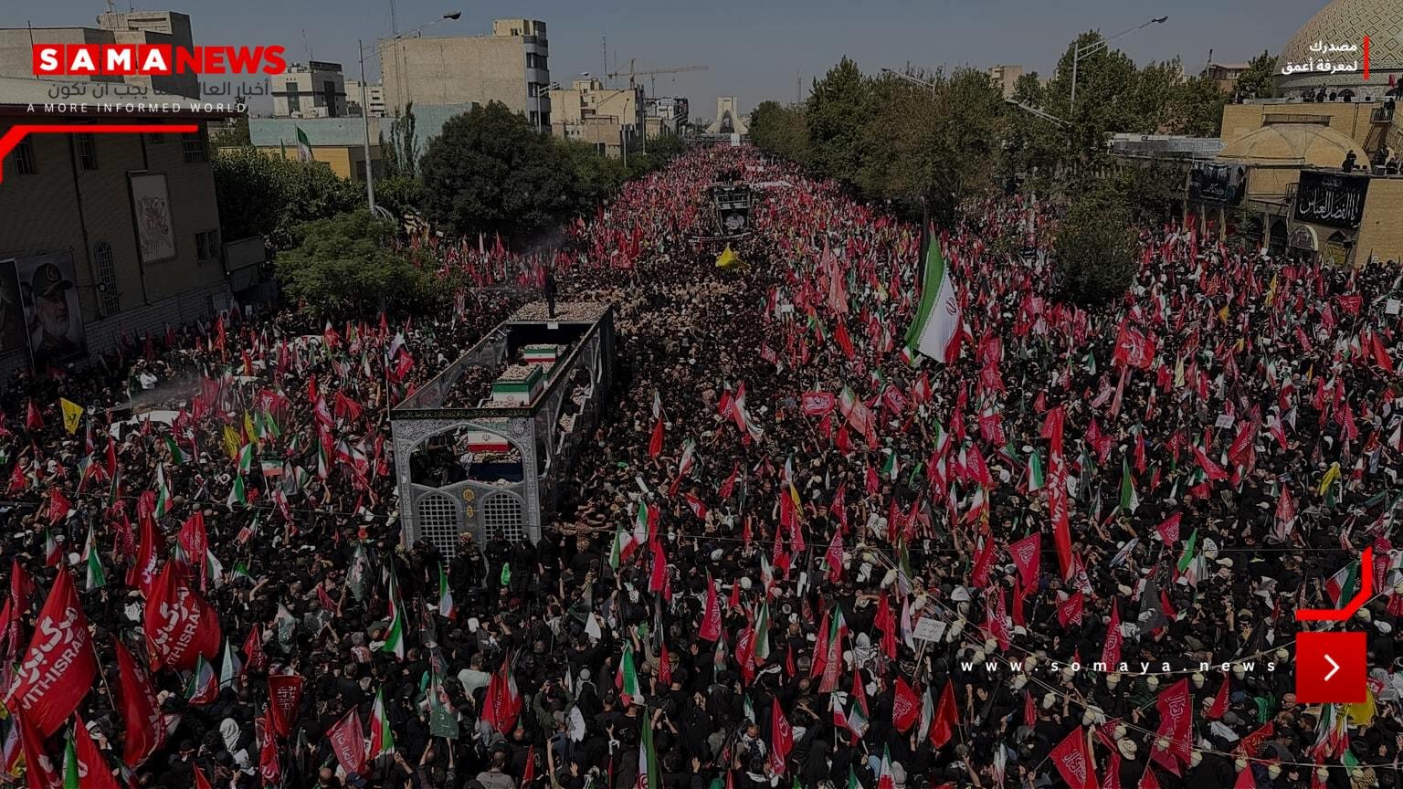 قائد فيلق القدس: مراسم تشييع خامنئي في بغداد ترسخ "الخط الأحمر" للثأر