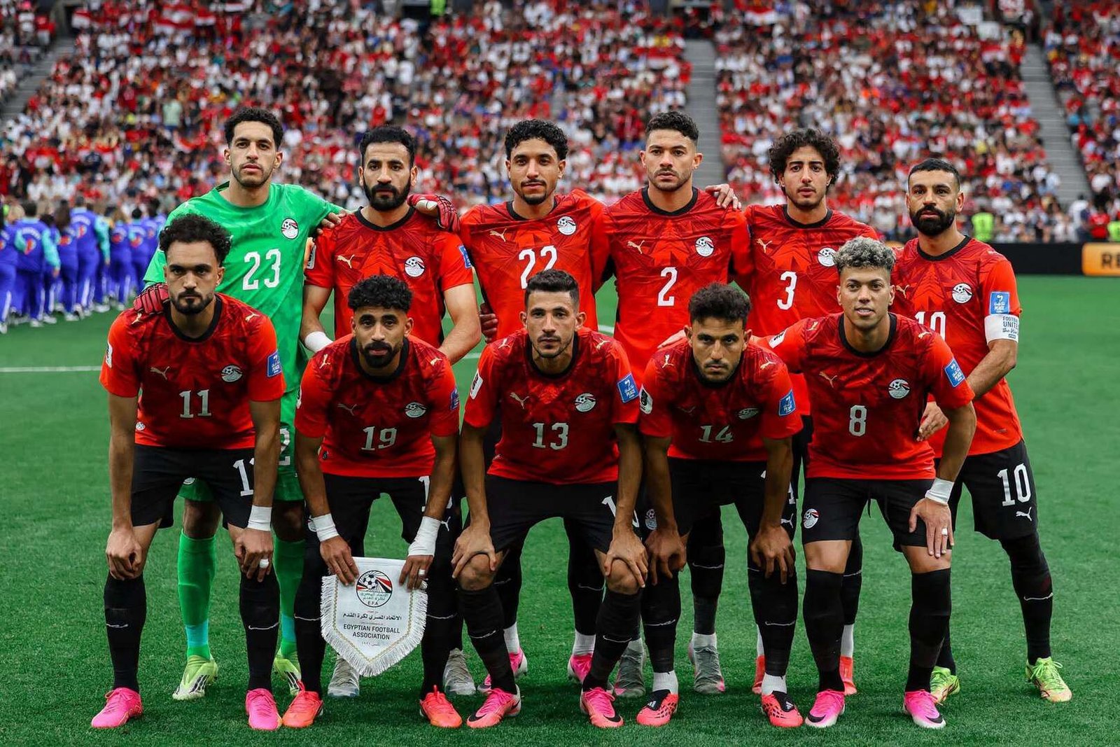 مصر تواجه الأرجنتين بالقوة الضاربة.. التشكيل الرسمي للفراعنة