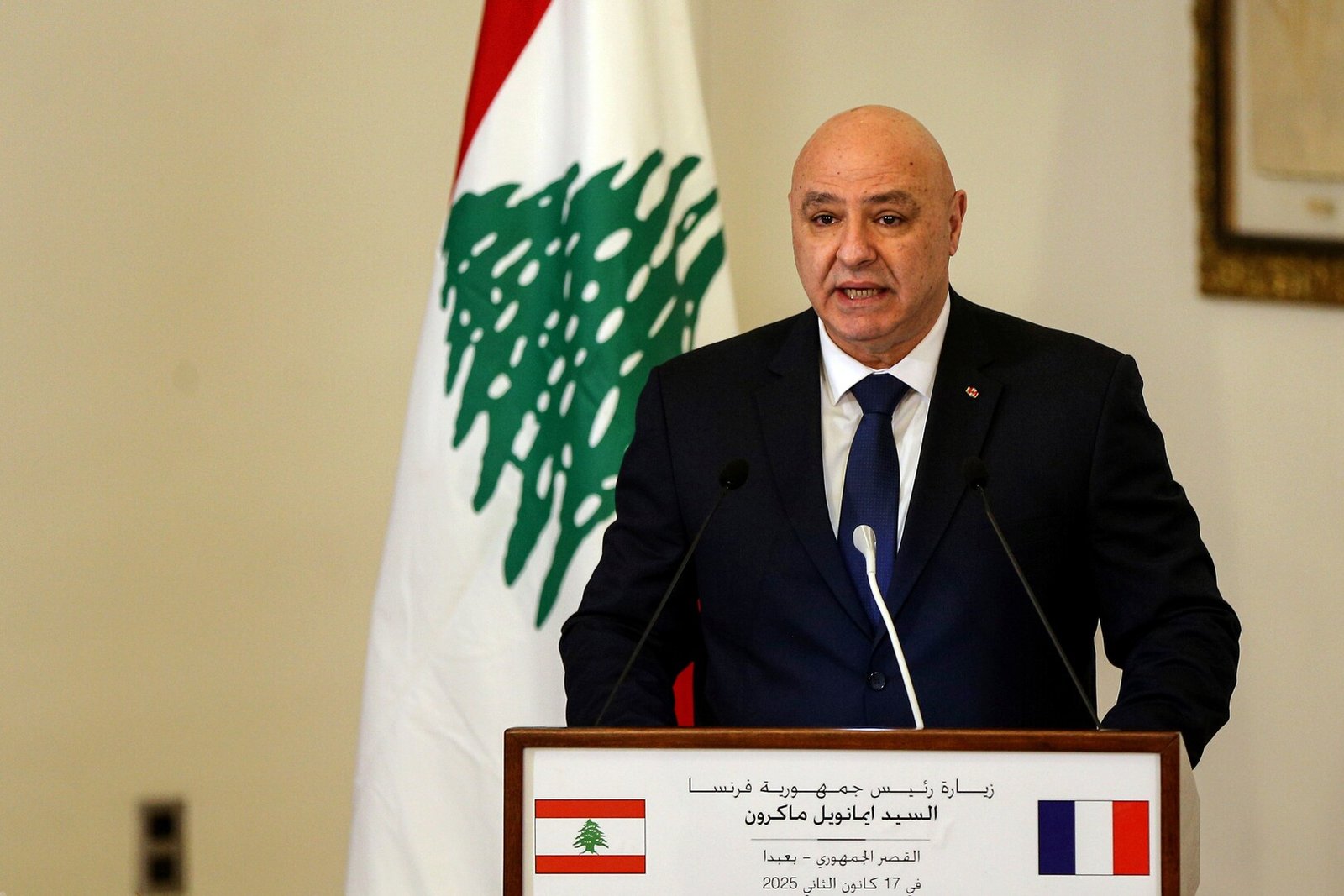 عون: لبنان يسعى لإبقاء قضيته ضمن أولويات واشنطن واستعادة أراضيه وتعزيز دعم الجيش