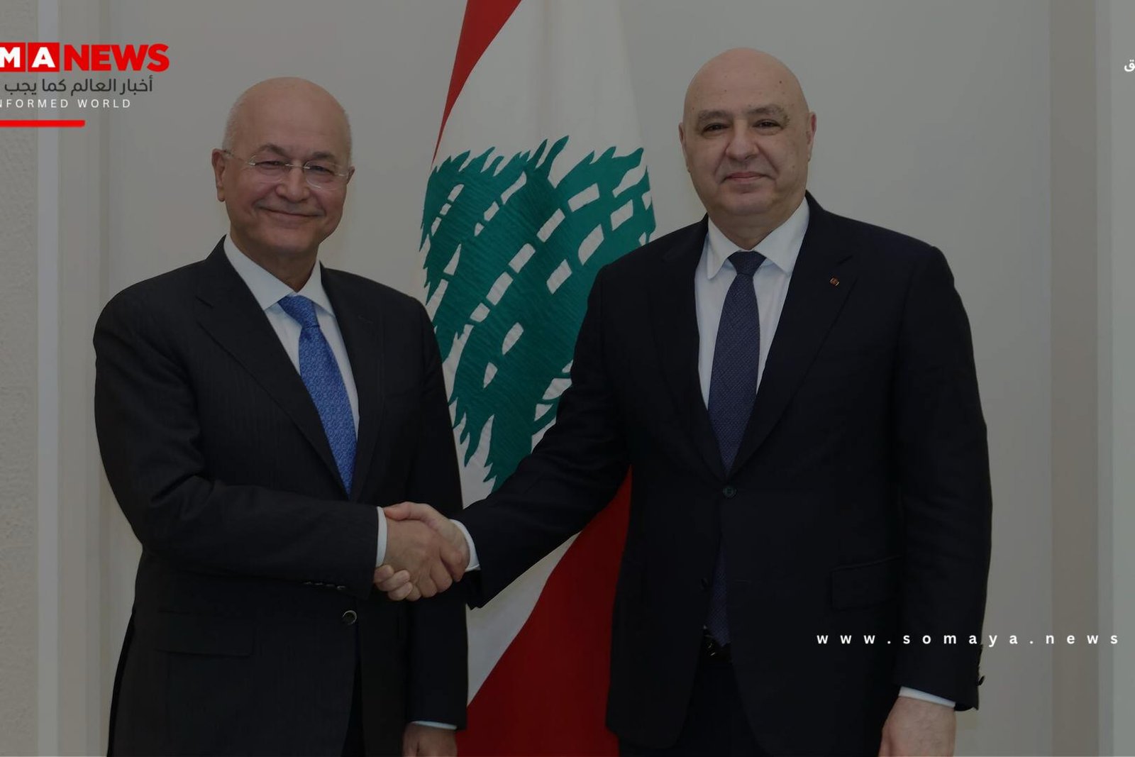 عون يعول على مفاوضات روما لبدء انسحاب إسرائيل من لبنان