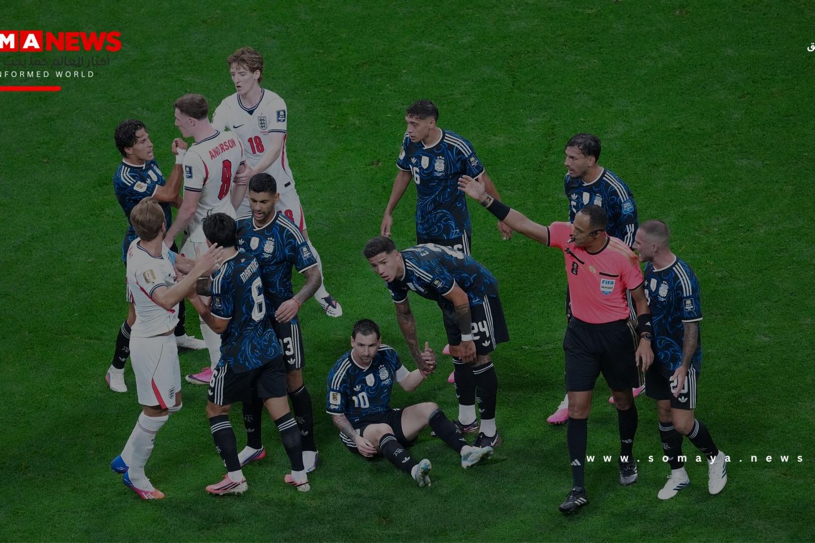 بعد لافتة "المالفيناس".. هل يواجه منتخب الأرجنتين عقوبات من فيفا؟