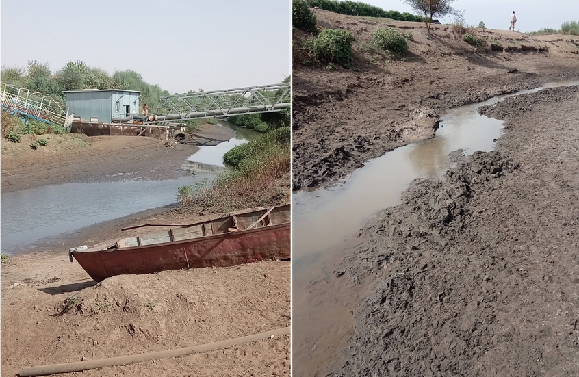بيان سوداني بعد فيديو صادم لجفاف النيل بسبب سد النهضة