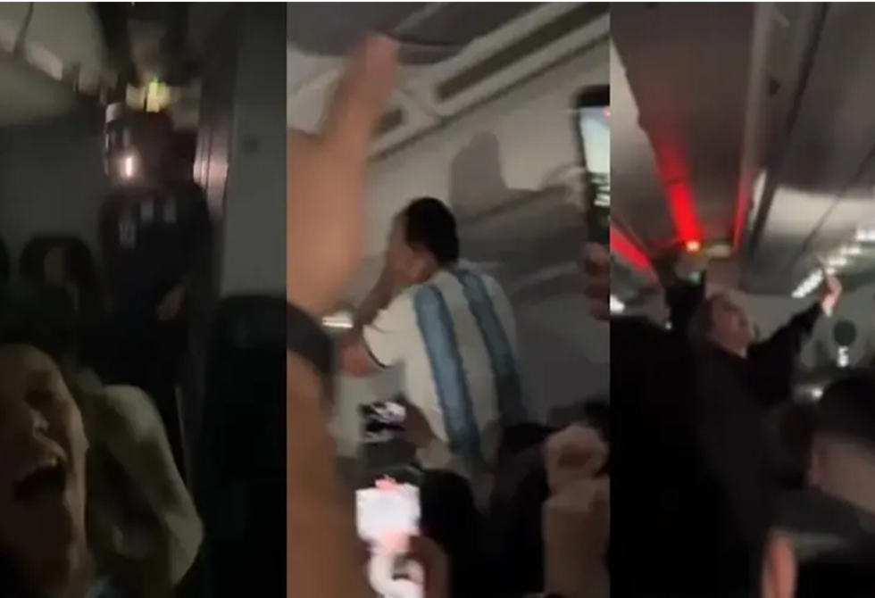 طيار إسباني يفاجئ ركابًا أرجنتينيين بخدعة عن التتويج بكأس العالم