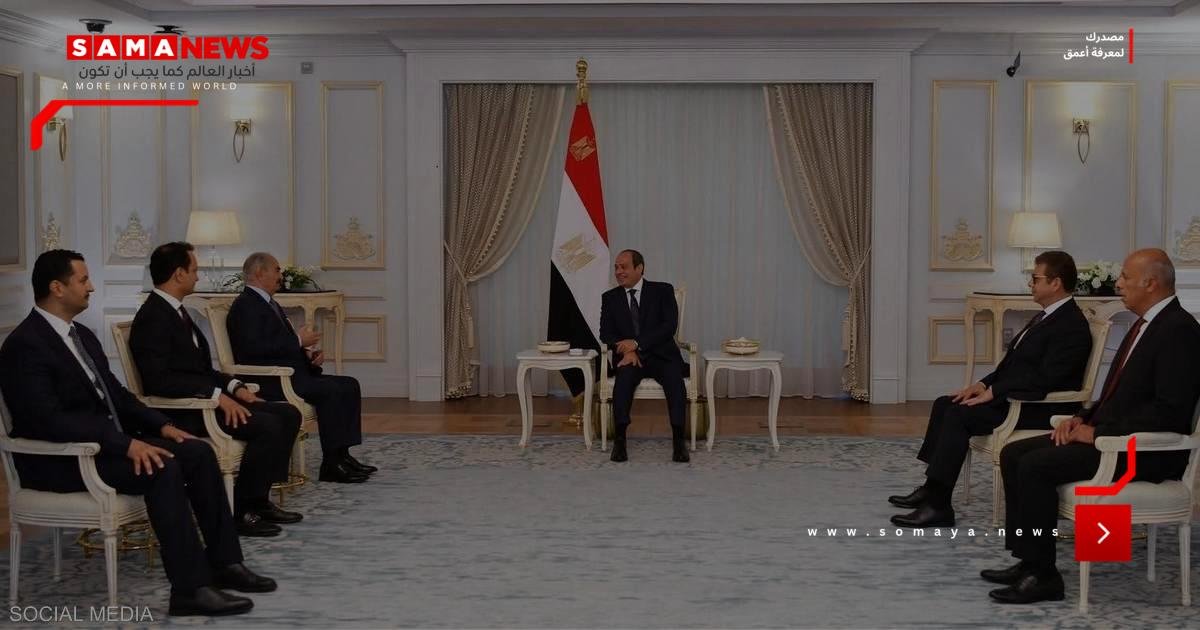 السيسي وحفتر يبحثان استقرار ليبيا ودعم السلم والأمن