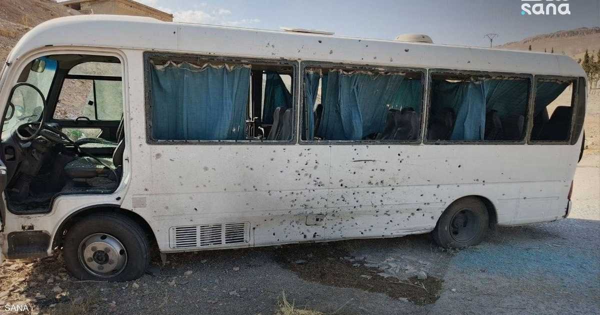 عبوة تستهدف حافلة أمن قرب دمشق.. وتفكيك خلية لداعش شرق سوريا