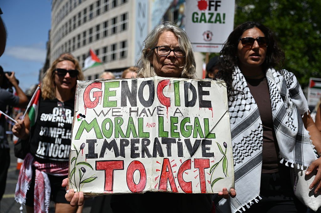 اعتقال 117 شخصاً خلال احتجاج في لندن دعماً لجماعة مؤيدة للفلسطينيين
