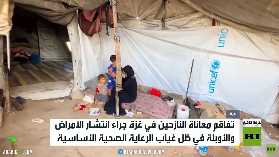 خيام النزوح في غزة.. واقع إنساني قاس