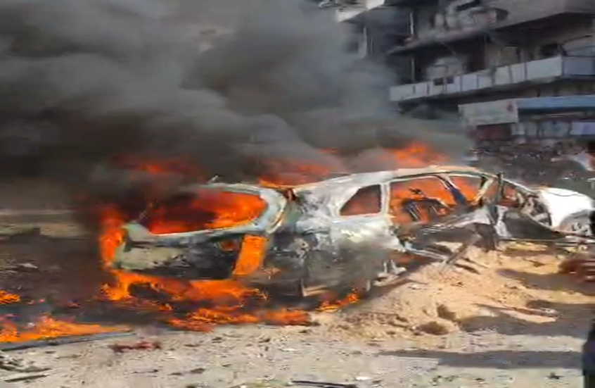 قتلى ومصابون في قصف إسرائيلي استهدف سيارة «سبورتاج» بحي الشيخ رضوان شمالي غزة