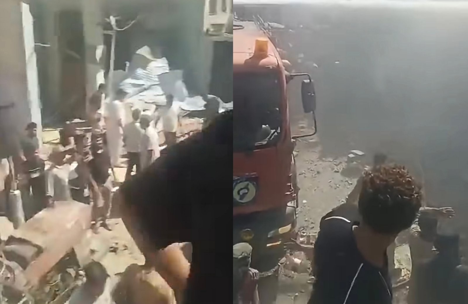 انفجار بطارية في محل تجاري يؤدي إلى وفاة وإصابات في نوى