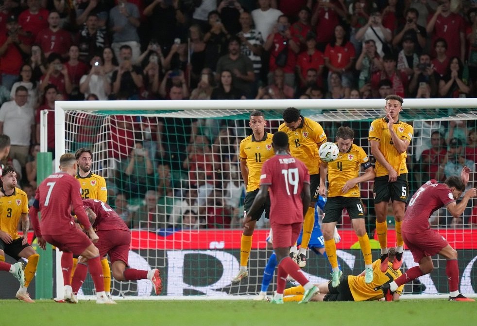 منتخب البرتغال يحقق فوزًا على ويلز في لشبونة