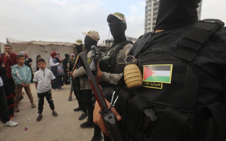 عناصر سرايا القدس الجناح العسكري لحركة الجهاد الإسلامي