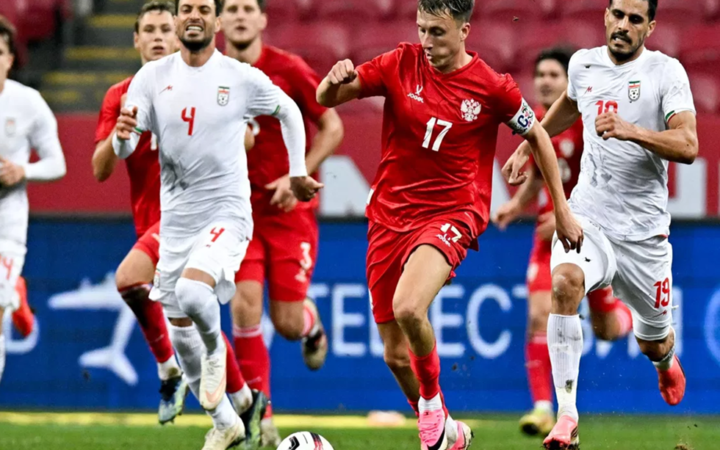 المنتخب الروسي يتغلب على نظيره الإيراني بهدفين