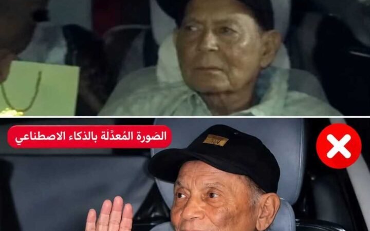 صورة للفنان المصري عادل إمام داخل سيارة يلوح بيده.. ما الحقيقة؟