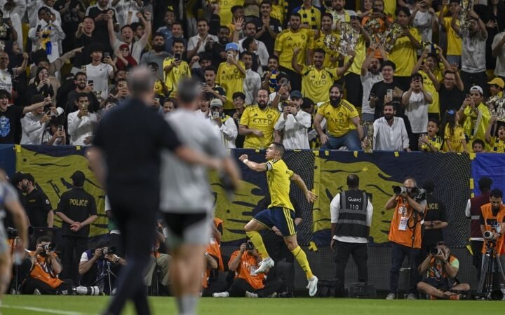 أهداف مباراة النصر والدرعية (فيديو)