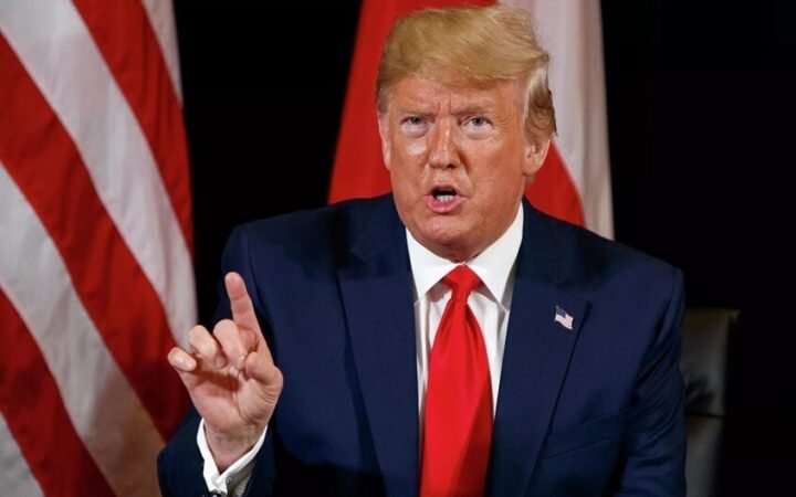 الرئيس الأمريكي دونالد ترامب