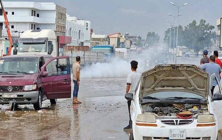 ليبيا.. أمطار غزيرة في طرابلس تودي بحياة شخصين