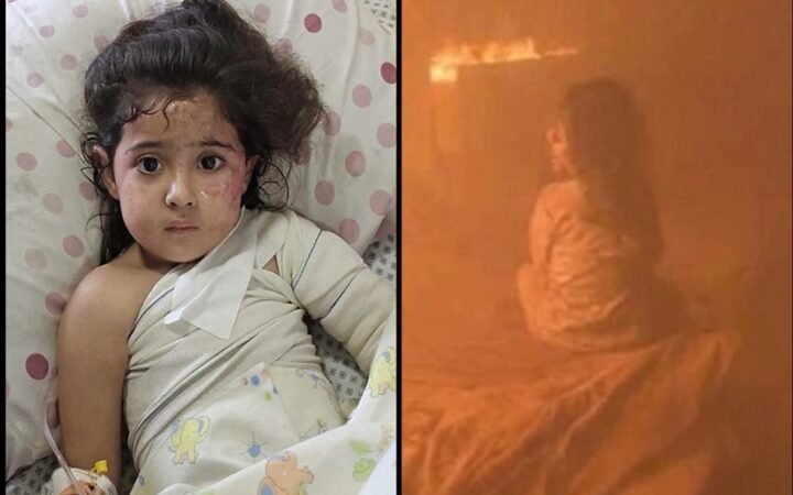 غارة إسرائيلية تقتل أما في غزة وطفلتها ذات الثلاثة أعوام تنجو من الحريق