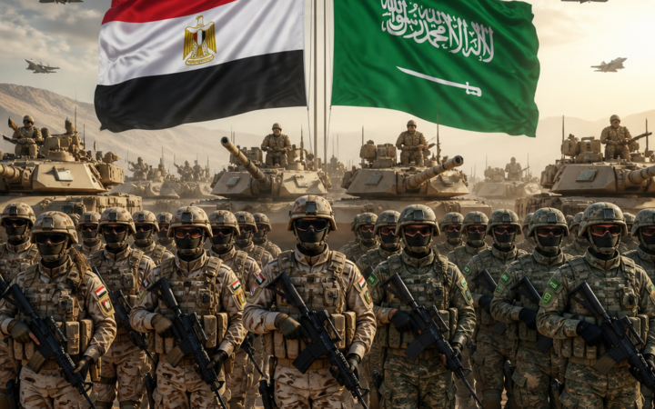 بالأرقام.. اتحاد الجيشين المصري والسعودي يشكل قوة ضاربة