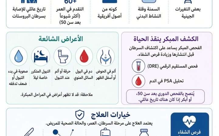 اكتشاف جديد قد يساعد على التنبؤ بسرطان البروستات