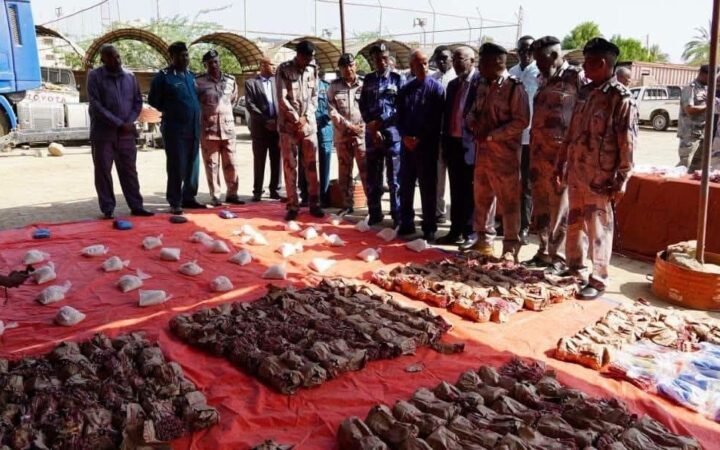 السودان.. ضبط 177 ألف حبة "كبتاغون" ومتفجرات في ولاية البحر الأحمر