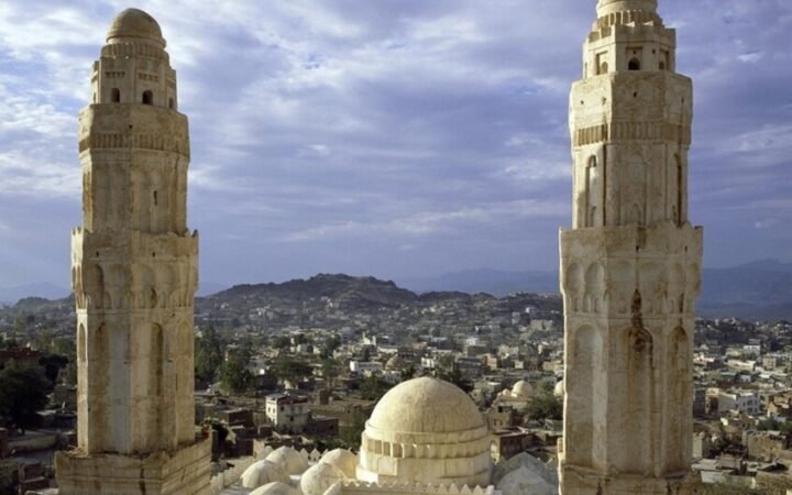 مسجد الأشرفية في مدينة تعز اليمنية