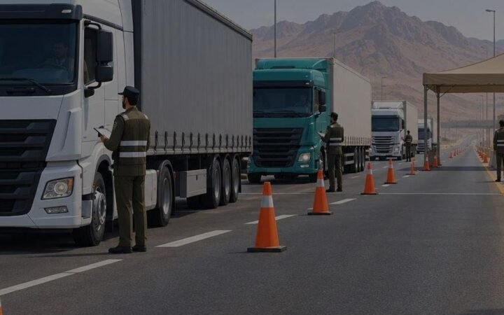 صورة تعبيرية للرقابة على النقل البري في السعودية